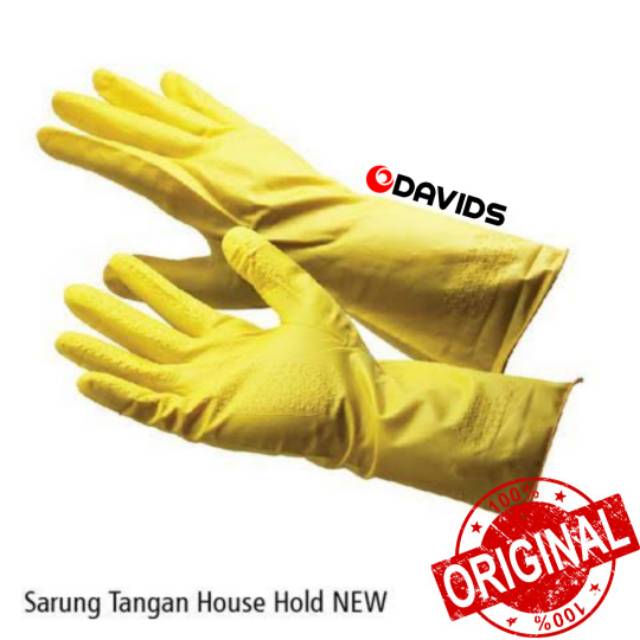 Sarung Tangan Karet Latex Cuci Piring Tebal Onemed / Hand Glove Onemed