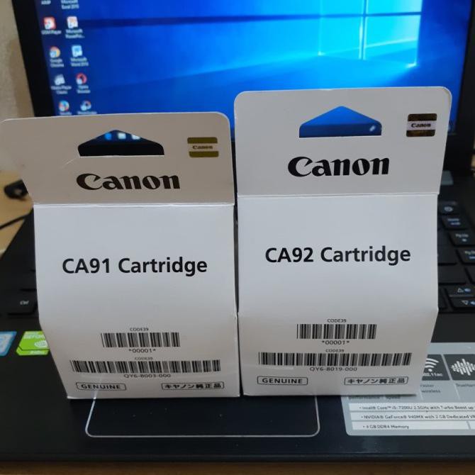 Tinta Cartridge Canon CA91 & CA92 Black Color ORIGINAL