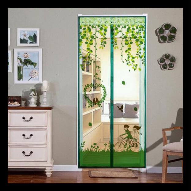 Tirai Magnet Anti Nyamuk Motif Karakter Gorden Kelambu Pintu Jendela Terjamin