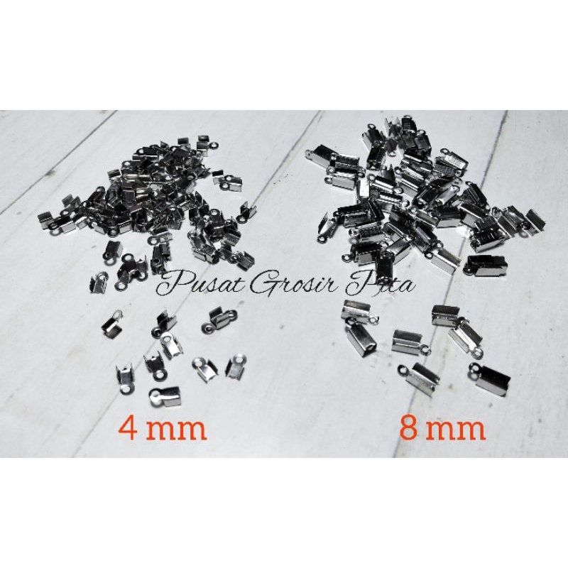 100 pcs Klep Penjepit Tali / Stoper Klep