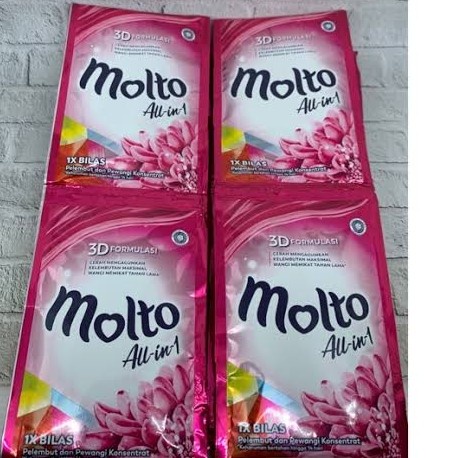 MOLTO PELEMBUT DAN PEWANGI KONSENTRAT SACHET 20ML