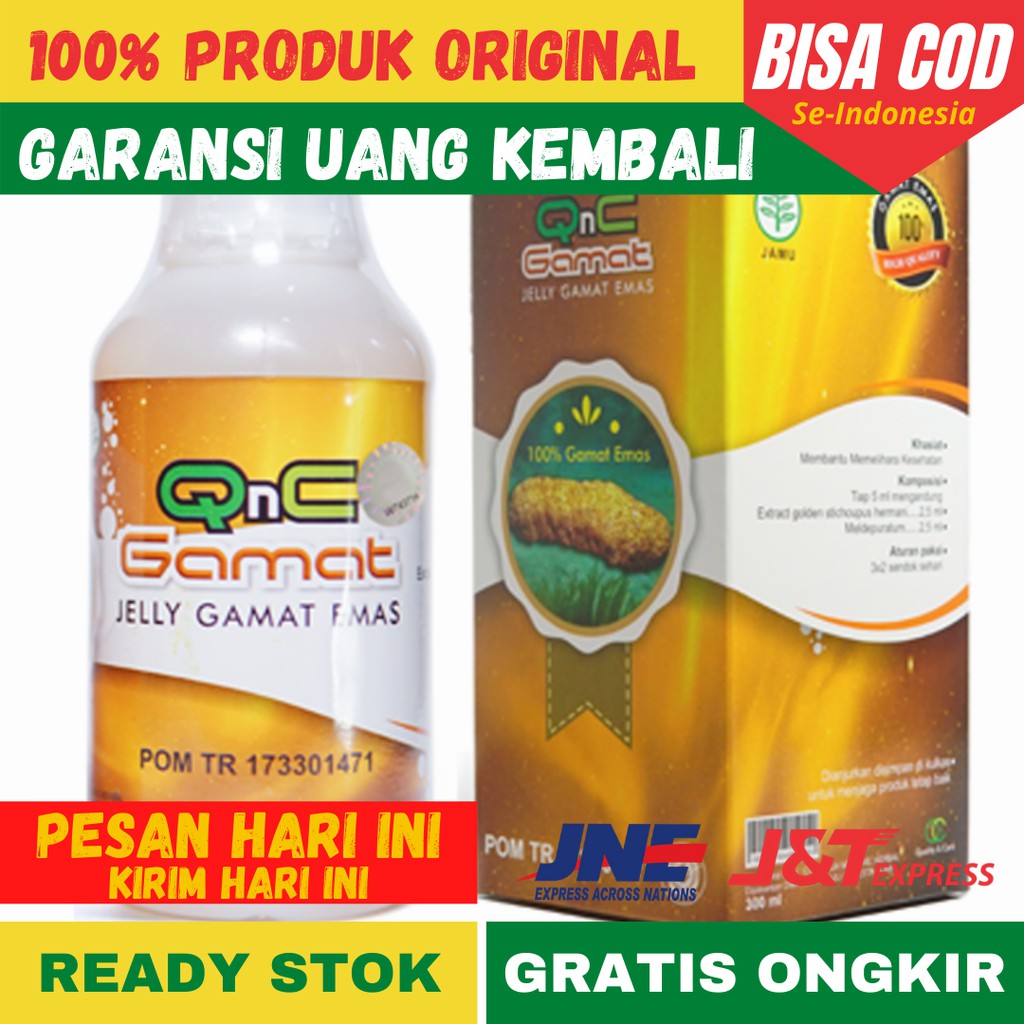 Obat Benjolan | Tumor | Tumor Payudara | Kelenjar Tiroid | Benjolan Di Leher QnC Jelly Gamat