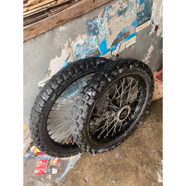 Roda 21/18 original copotan klx