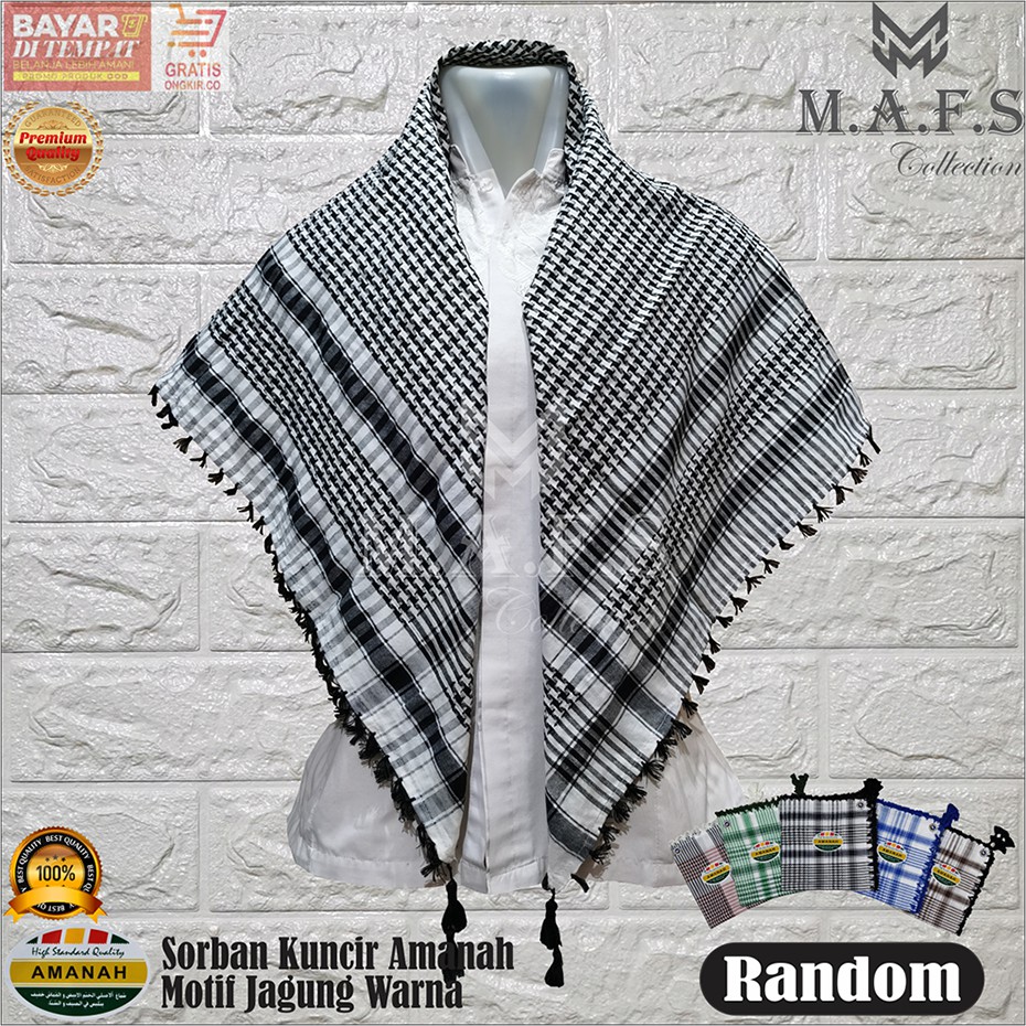 SORBAN MURAH SORBAN KUNCIR AMANAH WARNA