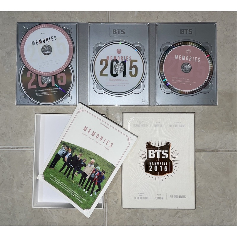 BTS Memories 2015 DVD + PC Jungkook Young Forever Dope