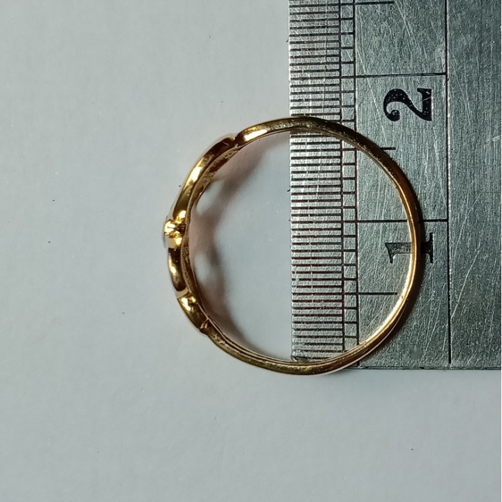 Cincin Emas 17K - 1.2 gr Kadar 750 - 589