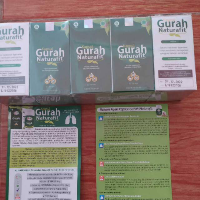 Gurah Naturafit Original 50 Kapsul (COD)