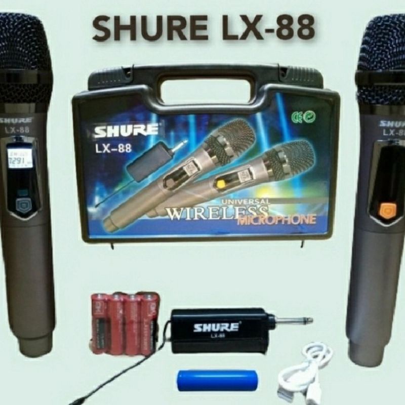 Mic Wireless Shure LX-88