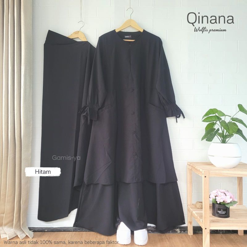 SET QINANA Wolfis Premium Free Cadar Tali