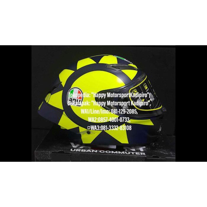 HELM FULLFACE AGV PISTA GPR SOLELUNA GPR 2018 ASIAN FIT ORI ITALY
