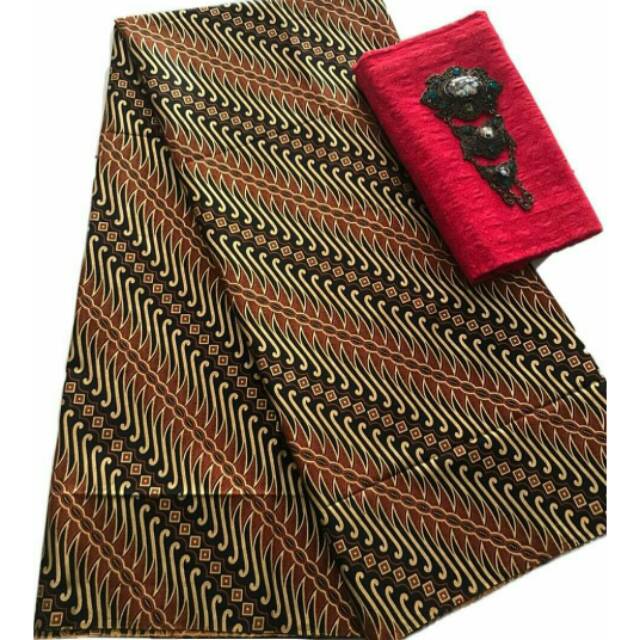 Kain jarik batik full prada emas mewah parang seserahan akad pernikahan adem kualitas premium