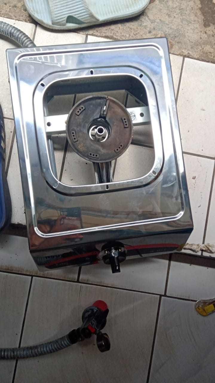 Kompor Rinnai Ri 511t Api Turbo<br />stainless 1 Tungku Kitchen Gas Stove Ri-511t Api Besar Original Asli