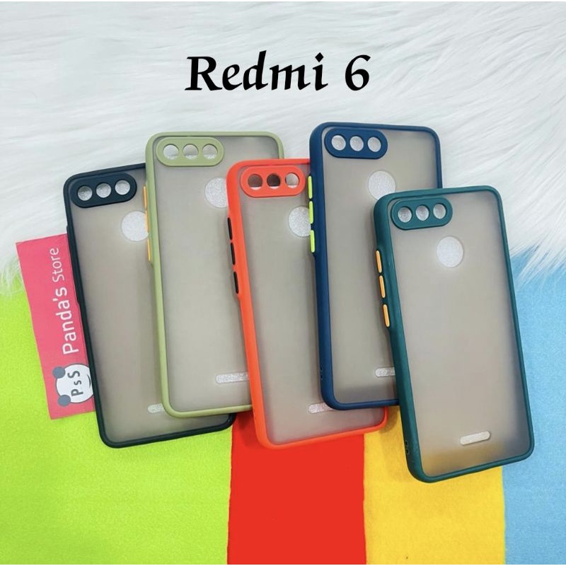 Case Redmi 6 finger, 6A, 7A My choice Original + Ring Kamera / Pelindung Kamera (PsS)