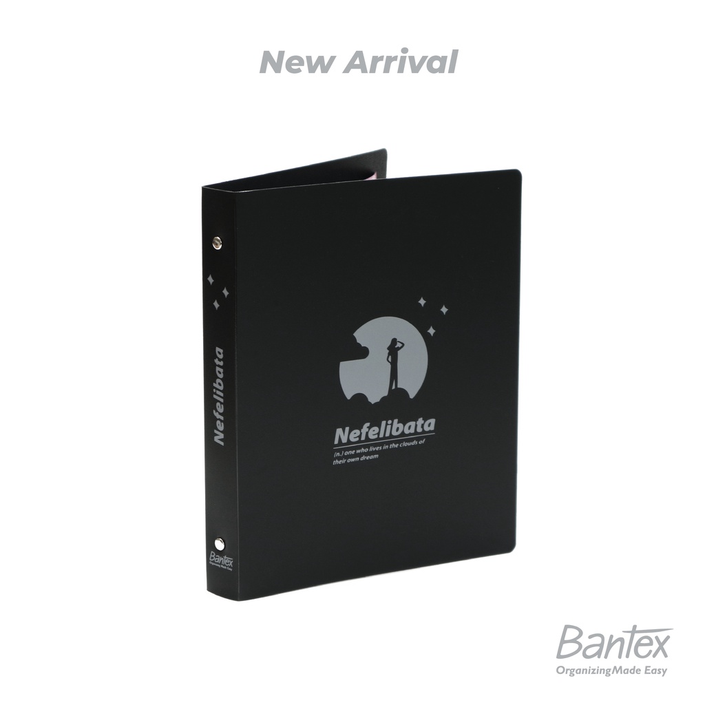 

[Zada] Bantex Multiring Binder Trendy A5 20 Ring 25 mm Nefelibata 3324 10