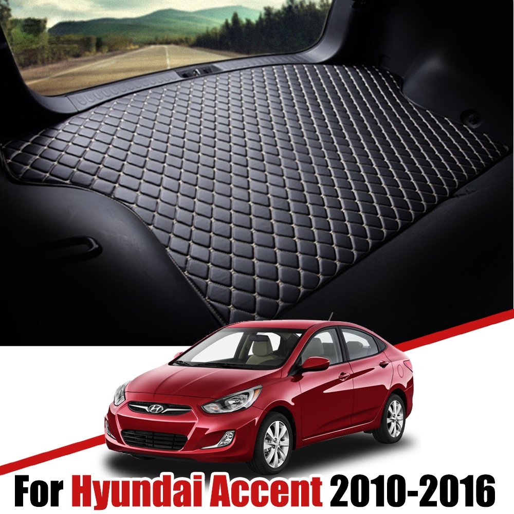 Matras Bagasi Mobil Bahan Kulit Untuk Hyundai I25 Accent 2010 2011 2012 2013 2014 2015 2016