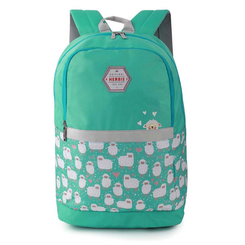 Herbie - Tas Backpack Wanita Terbaru | Tas Ransel Punggung Cantik | Tas Casual Sekolah Kuliah Cewek Bahan Cordura Premium