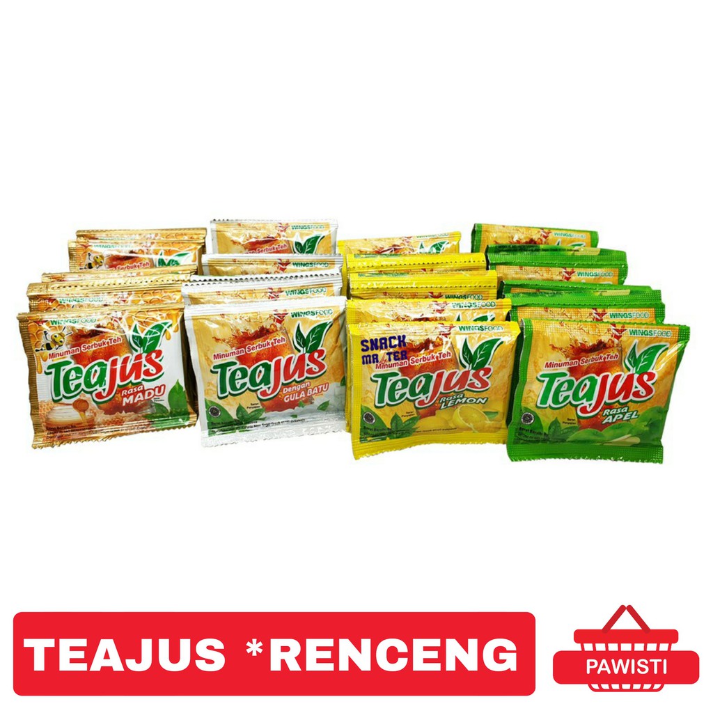 

TEA JUS ALL VARIAN (1 Renceng isi 10 sachet)