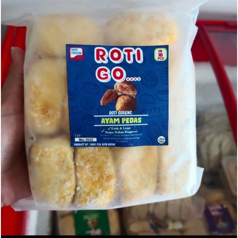 

Roti goreng GO ayam pedas