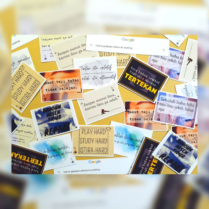 

Journal Sticker, Kutipan Buku Tahunan Sekolah