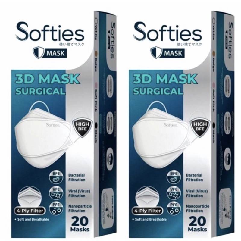 Softies Masker 3D 4ply