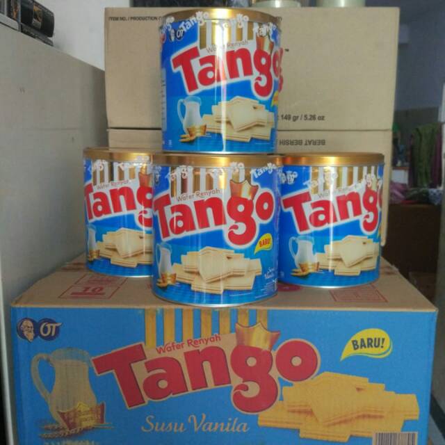 

Wafer Tango enak rasa vanilla