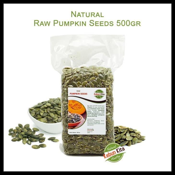

HOT SALE Biji Labu Mentah 500gr ( Raw Pumpkin Seeds) terjamin