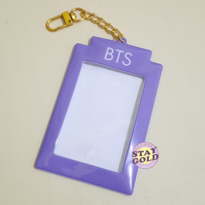 BTS DICON Photocard Holder Keyring Official Preloved