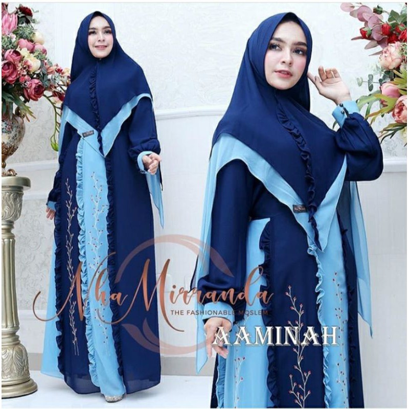 AA MINAH SYARI ORI BY NHA MIRRANDA SIZE M