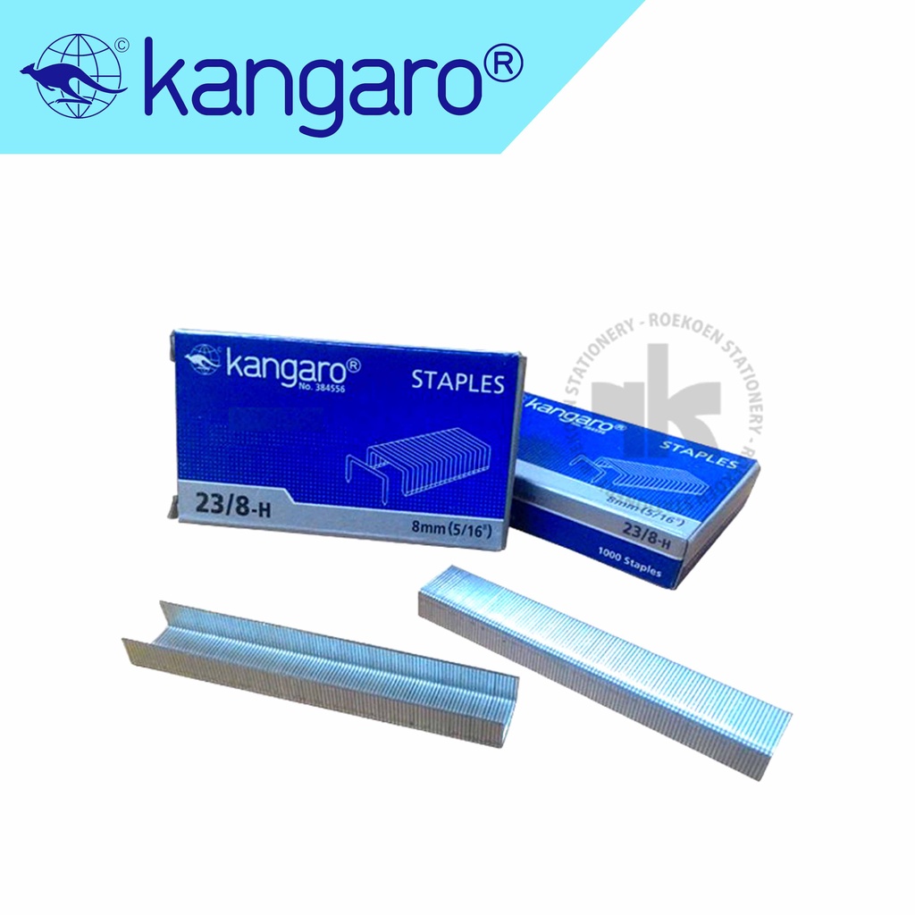 

Kangaro Heavy Duty Staples No 12 (23/8-H)
