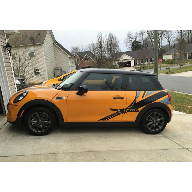 cutting sticker mobil mini cooper stiker mobil striping simple minimalis,stiker mini Cooper terbaru