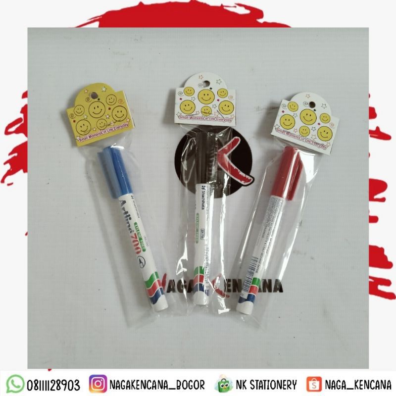 

Spidol Artline 700 Hitam, Biru, dan Merah
