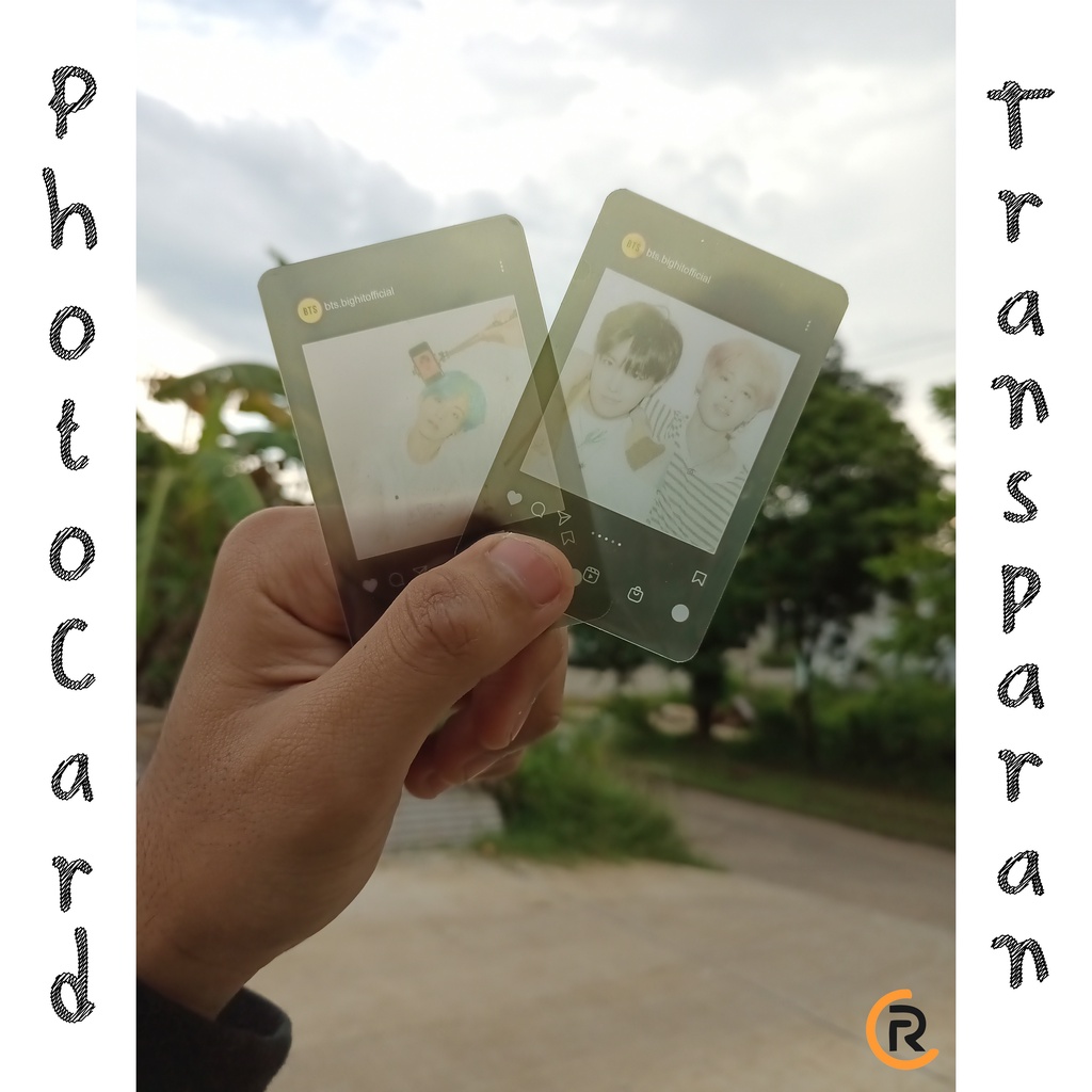 Photocard BTS Transparan 10pcs Lomocard/ Lomocard BTS/ Photocard/ Photocard BTS/ Photocard BTS Offic