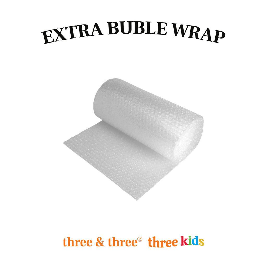 

Extra Bubble Wrap Untuk Pengiriman Three and Three Shoes