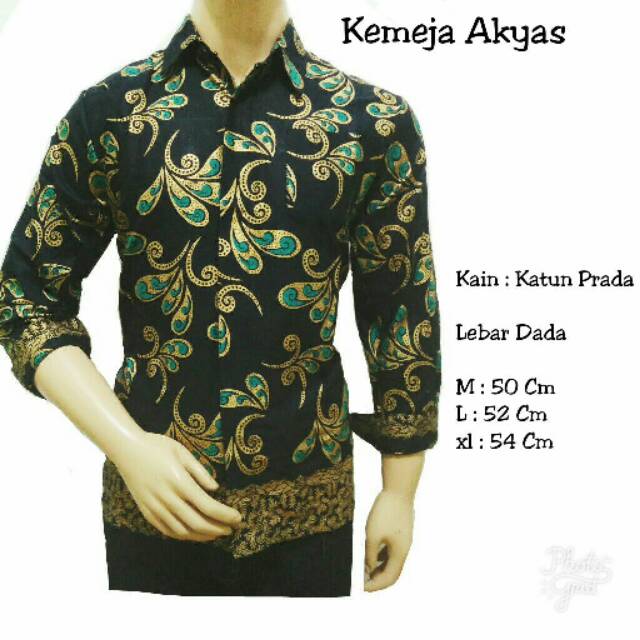 Kemeja Batik Akyas Prada