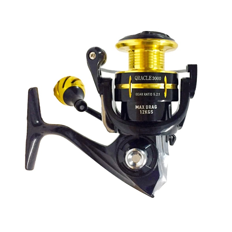 Reel Pegasus Oracle dengan STAINLESS STEAL BEARING DAN STAINLESS MAINSHAFT(Power Handle)