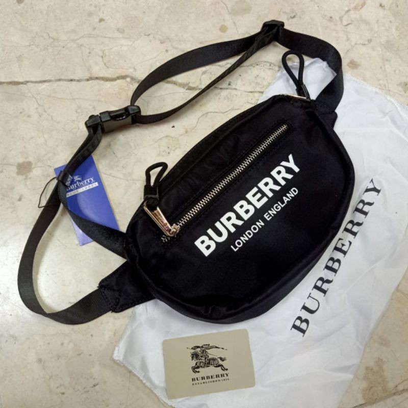 New Waistbag Burberry Black Belt Bag Premium Quality Unisex