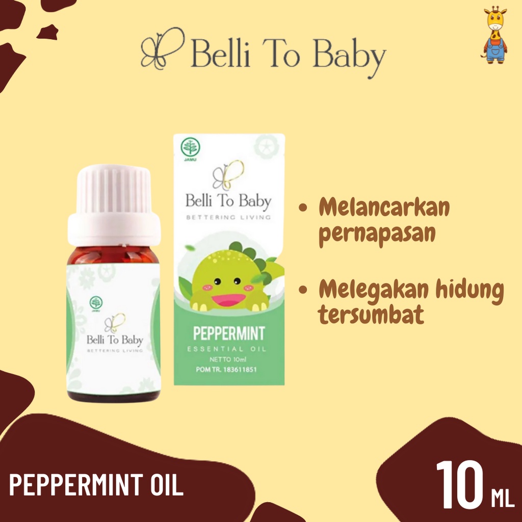 Belli To Baby Peppermint Oil 10ml