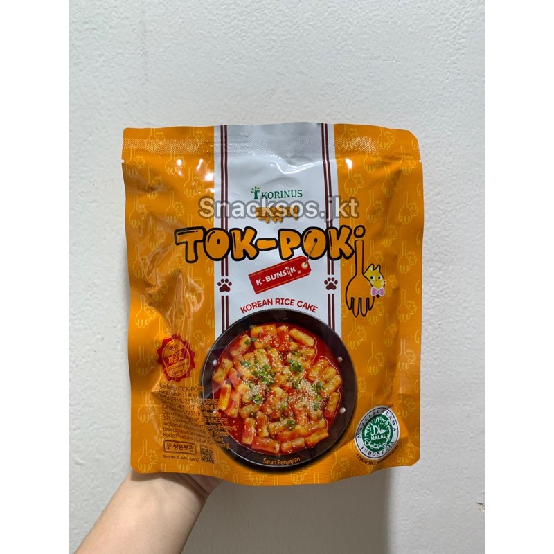 

Korinus Korean- Bunsik Yopokki / Topokki / Tteokbokki SWEET&SPICY HALAL