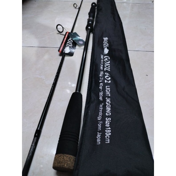 Joran iroly gokil light jiging 602 pe 2-3