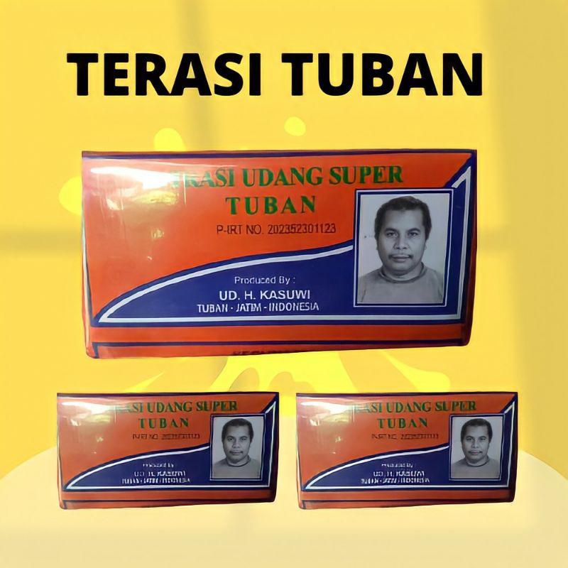 

TERMURAH Terasi Trasi Udang H.Kasuwi Tuban 240 Gr kualitas nomer 1