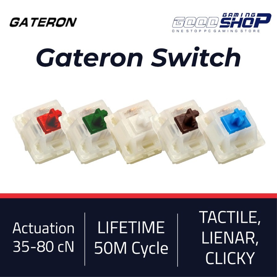 GATERON SWITCH - PLATE MOUNT