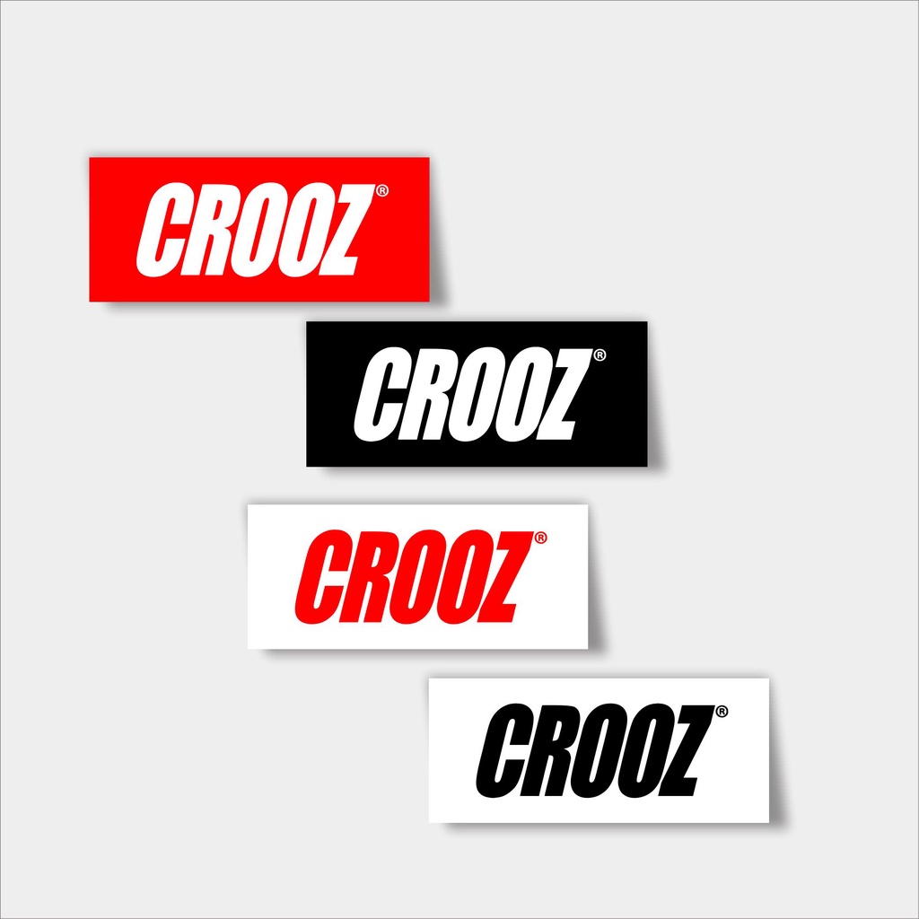 

Stiker brand/stiker distro/stiker Crooz anti air