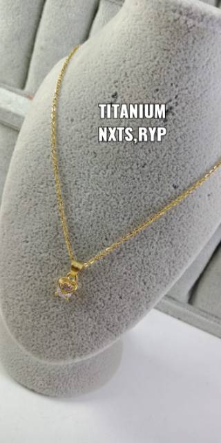 Kalung titanium,tidak luntur