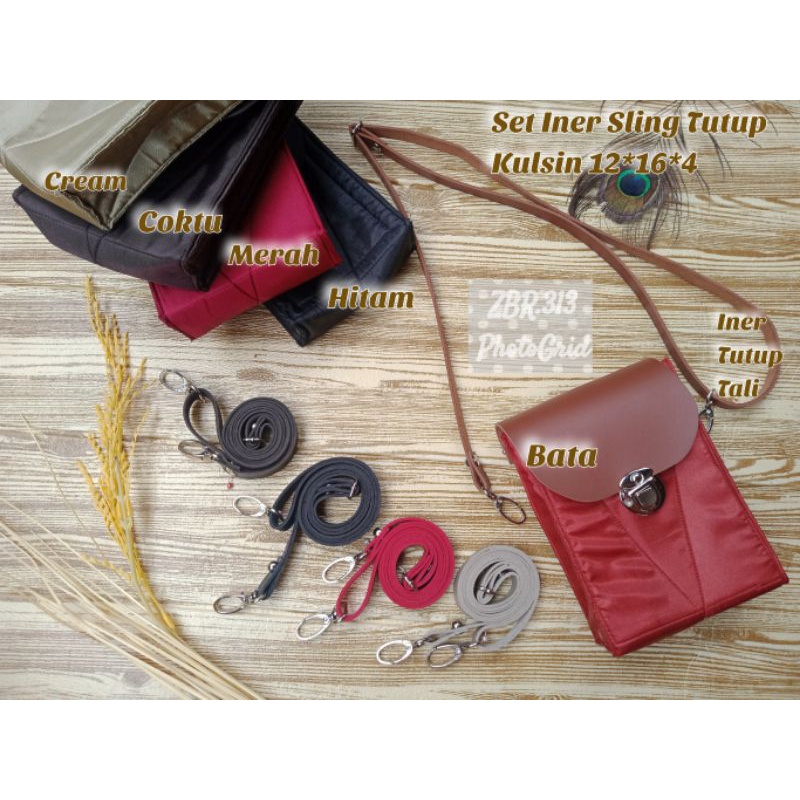 Set iner Sling Tutup Kulsin(P12'T16'L4cm)