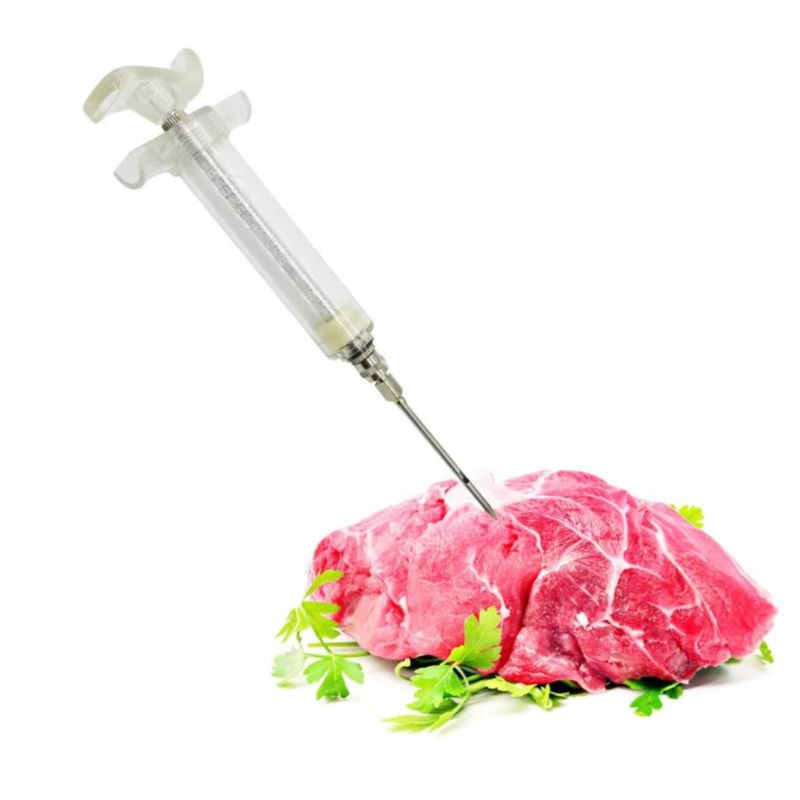 

syringe Suntikan bumbu daging 30 ml jarum suntik besar bisa untuk suntik pohon pisang bumbu ayam bakar BBQ