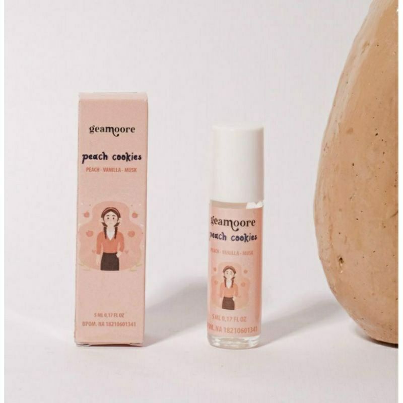 (BPOM) GEAMOORE Inspired Parfume 6 ml | Roll On Geamoore-Peach Cookies