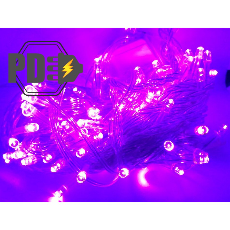 Lampu Hias / Natal / Tumblr Ungu