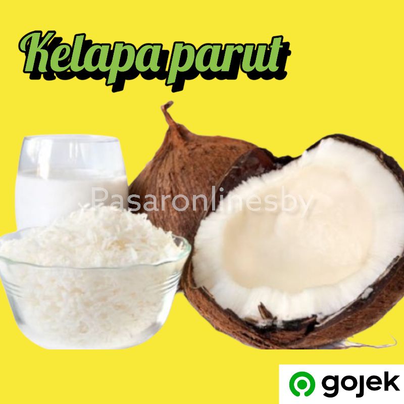 

PASAR GUBENG - Kelapa Parut / Kelapa utuh - Per pack