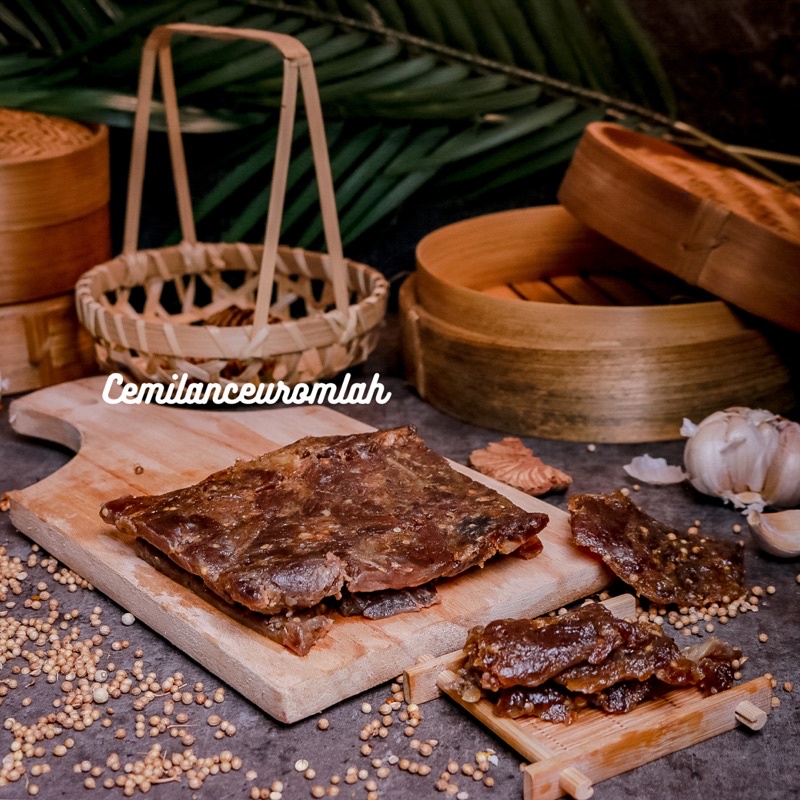 Dendeng daging sapi  asli dan jando 250gram