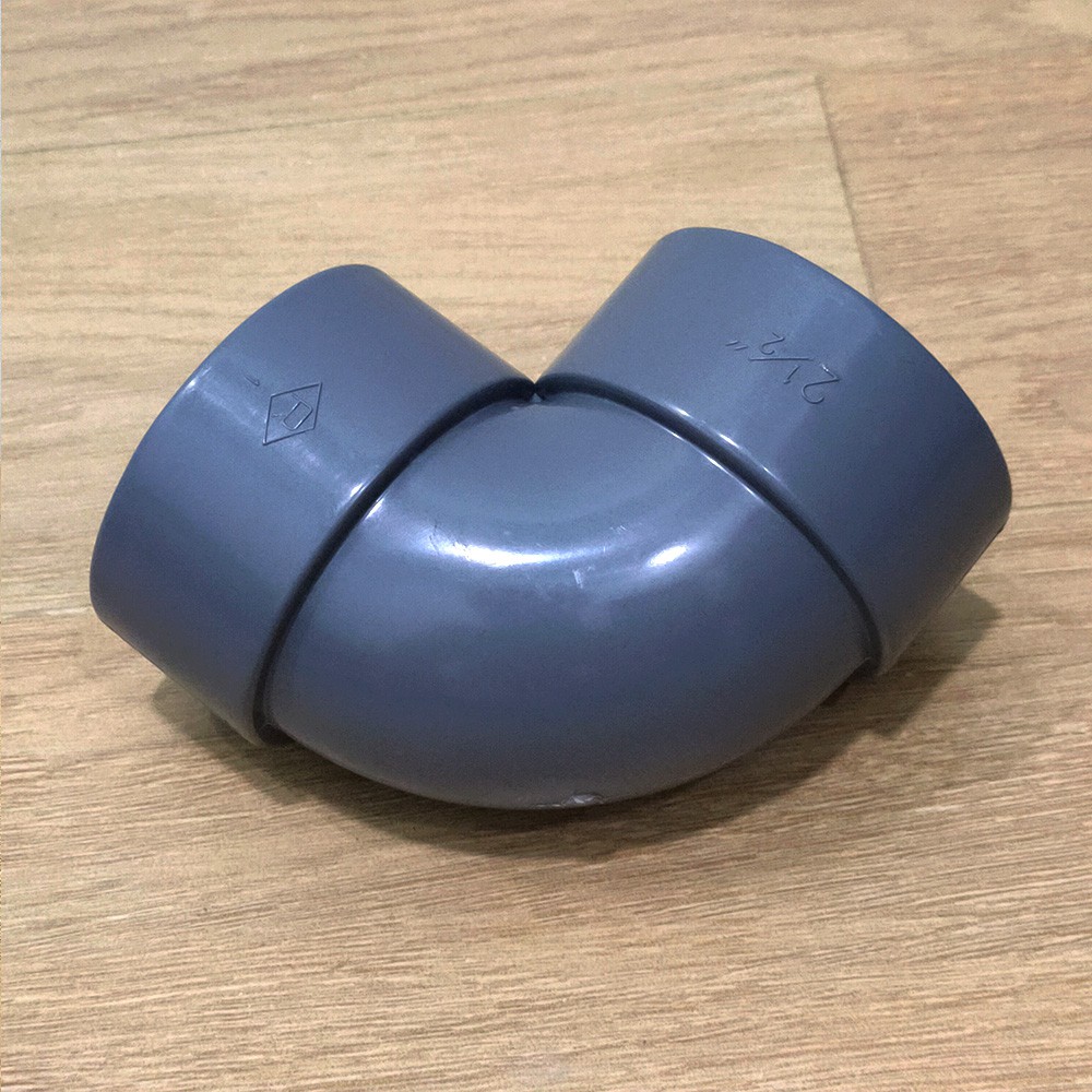 ELBOW / KNEE PIPA PVC 2.5 INCH RUCIKA (D)